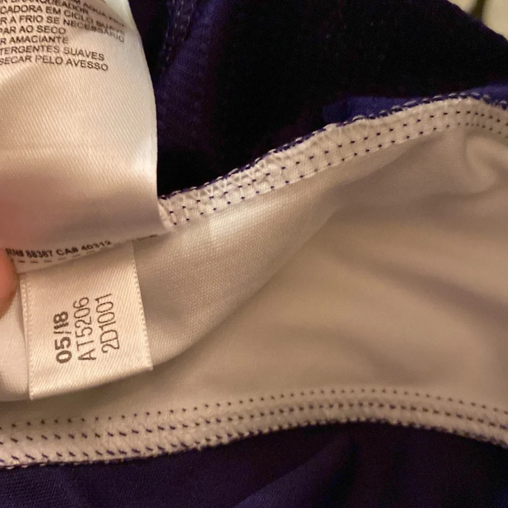 NWOT ADIDAS BRAND Mens Purple ClimaCool Utility Activewear Short Sleeve T Shirt - Picture 5 of 5